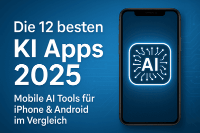 Die 12 besten KI Apps 2025 – Mobile AI Tools für iPhone & Android im Vergleich
